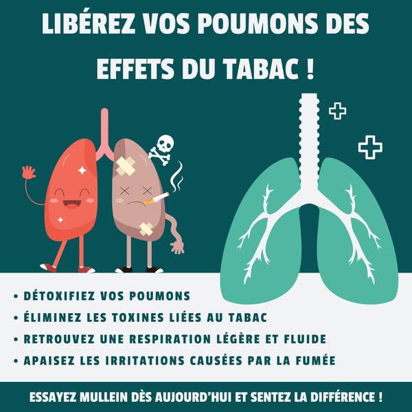 Les Gouttes pour les poumons à la molène