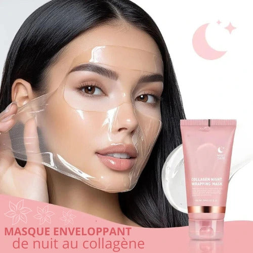 Masque régénérant de nuit au Collagène