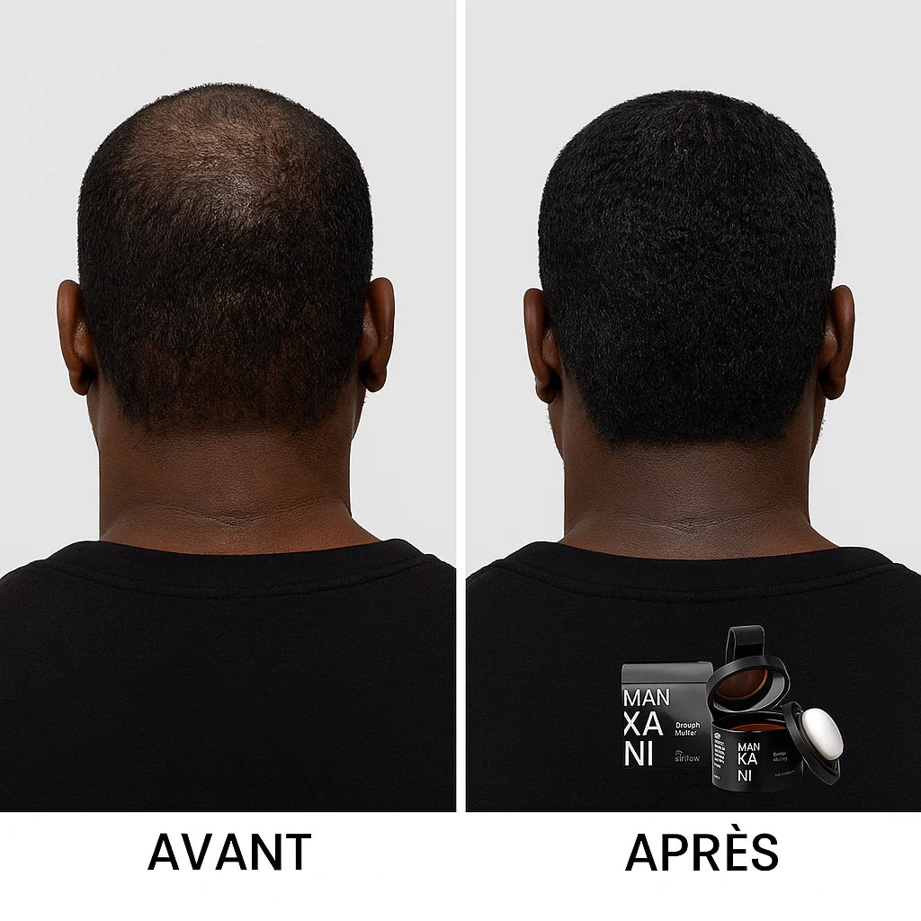 Camouflage Capillaire Professionnel Couleur Noire